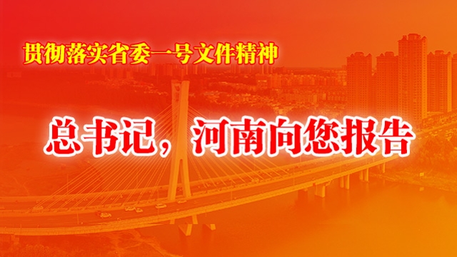 總書記，河南向您報(bào)告